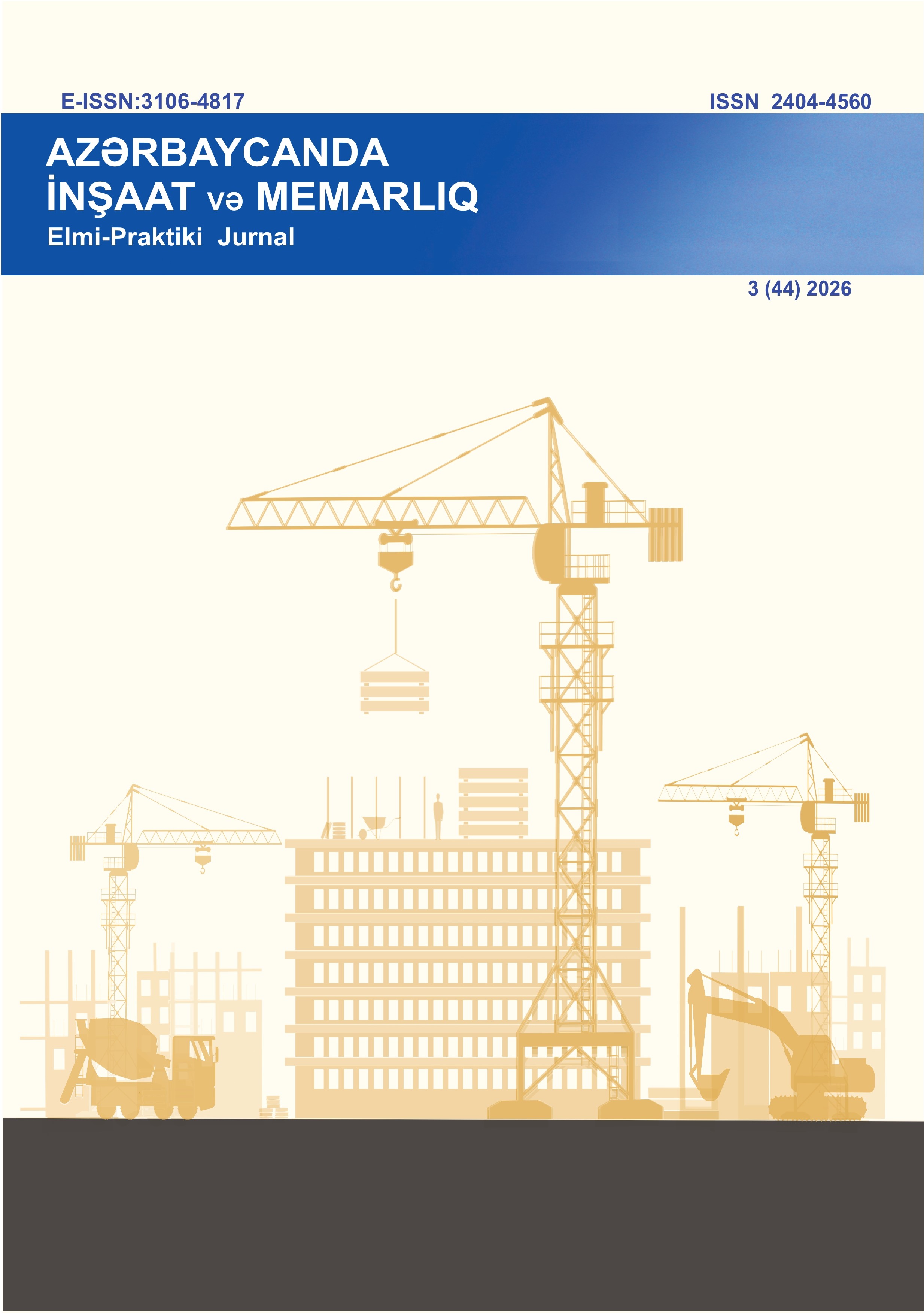Azərbaycanda İnşaat və Memarlıq (2025) № 3